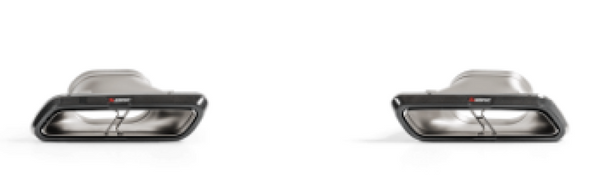 Akrapovic 2018 Mercedes Benz E63 (W213) Evolution Tail Pipe Set (High Gloss Carbon) - TP-CT/46/G for 2018-2020 Mercedes Benz 