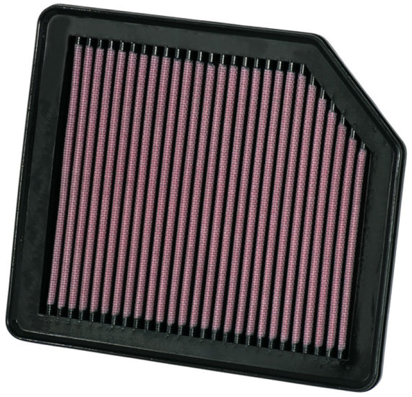 K&N 06-09 Honda Civic 1.8L L4 Drop In Air Filter - 33-2342 for 2006-2011 Honda Civic - front view