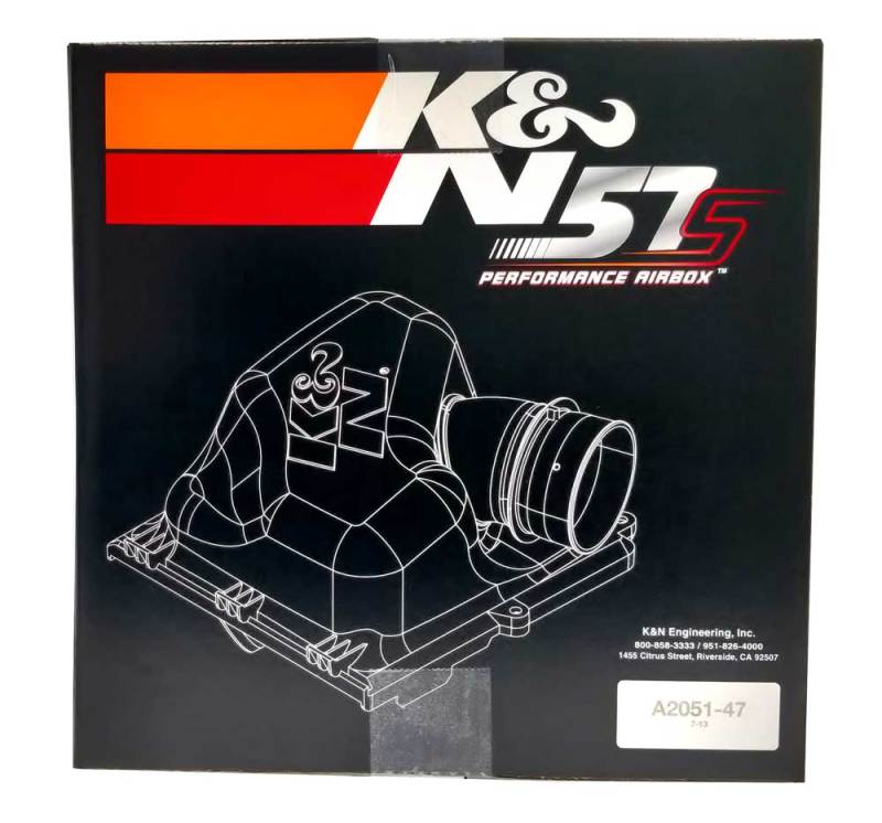 K&amp;N Performance Intake Kit  for Ford Focus RS/ST &amp; Mazda 3/5 - 57S-4000