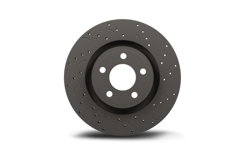 Hawk Talon 2013 Ford Mustang Base Drilled and Slotted Rear Brake Rotor Set - HTC4051