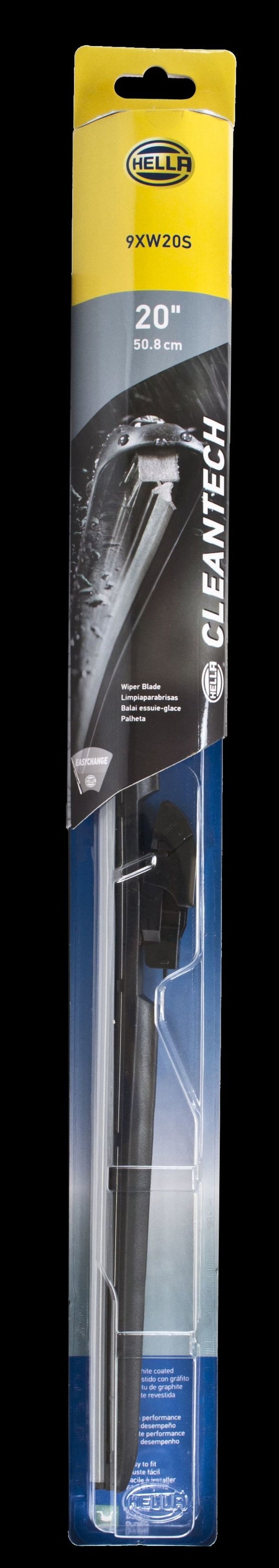 Hella Clean Tech Wiper Blade 20in - Single - 358054201 for 1984-2005 BMW 3 Series - front view