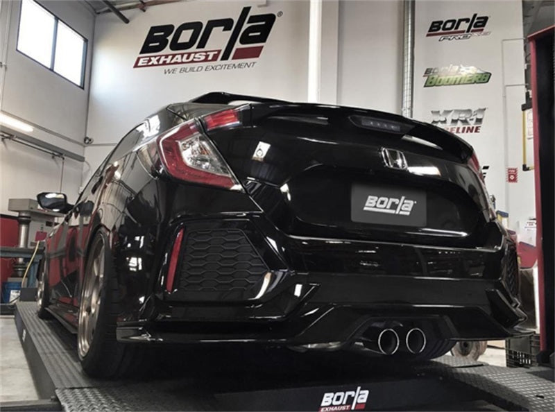 Borla 16-17 Honda Civic Sport 1.5L AT/MT Hatchback S-Type Catback Exhaust - 140739