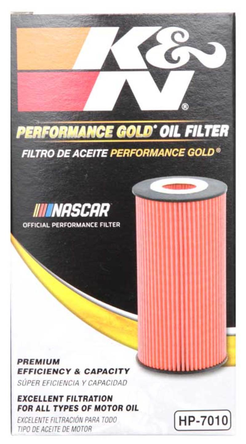 K&amp;N 2018 Audi RS3 2.5L Cartridge Oil Filter - HP-7010