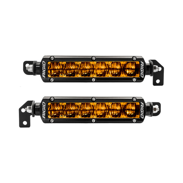 Rigid Industries 2022+ Toyota Tundra 6in SR-Series White Fog Light Kit - 37202 for 2022-2026 Toyota Tundra - front view