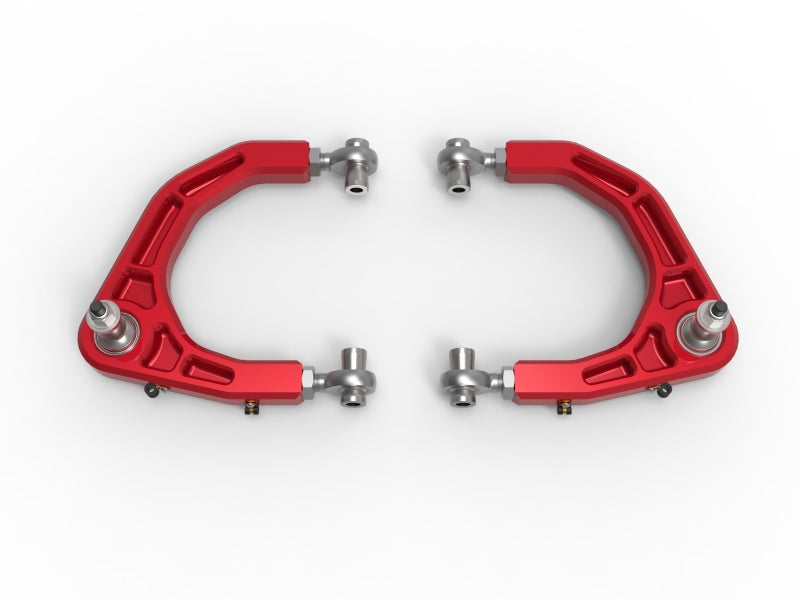 aFe Control 05-23 Toyota Tacoma Upper Control Arms - Red Anodized Billet Aluminum - 460-72T005-R