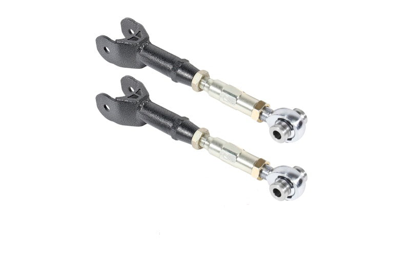 BMR 16-17 6th Gen Camaro Upper Trailing Arms w/ On-Car Adj. Rod Ends - Black Hammertone - UTCA060H for 2016-2024 Chevrolet Ca