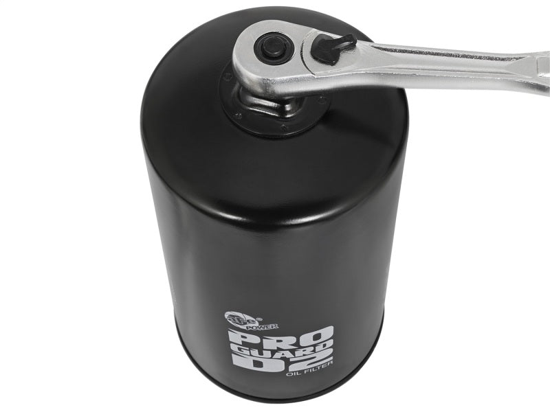 aFe ProGuard D2 Fluid Filters Oil F/F OIL Ford Diesel Trucks 94-03 V8-7.3L (td) - 44-LF004