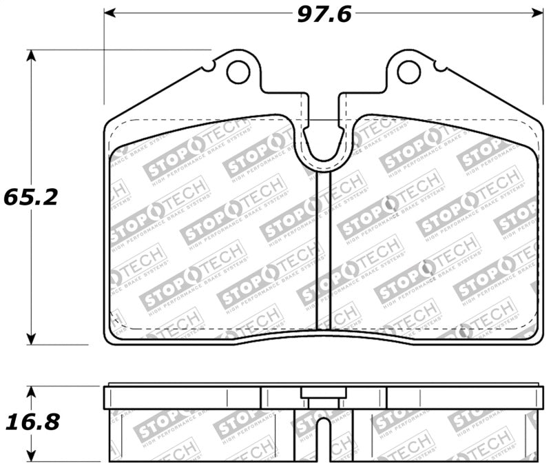StopTech Performance Pad - 309.06080