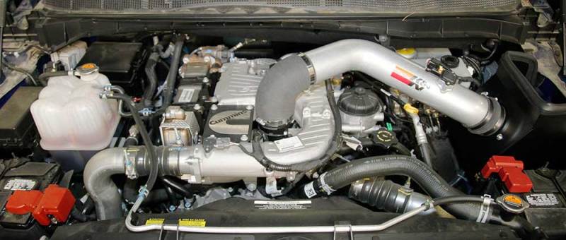 K&amp;N 16-17 Nissan Titan XD V8-5.0L Performance Air Intake Kit - Metal - 77-6017KS