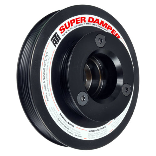 ATI Damper - 6.78in - Alum - 4 & 6 Grv - Honda H22 - Street - 4 Percent & 9 Percent OD Sizes - ATI918468 by ATI