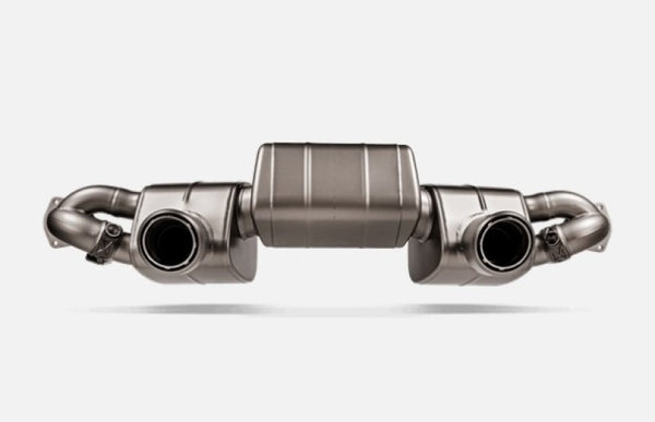 Akrapovic 2022+ Porsche 718 Cayman GT4 RS Slip-On Race Line (Titanium) - S-PO/TI/24 for 2022-2025 Porsche 718 Cayman