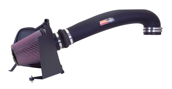K&N 99-04 Chevy Silverado / GMC Sierra V6-4.3L Performance Intake Kit - 57-3038 for 1999-2007 Chevrolet Silverado 1500 - fron