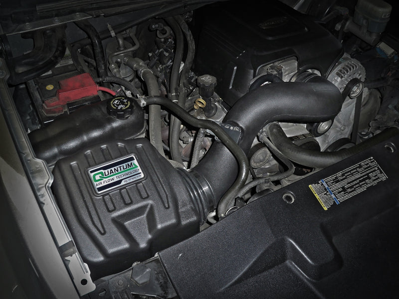 aFe Quantum Cold Air Intake w/ Pro 5R Media 09-13 GM Silverado/Sierra V8-4.8/5.3/6.2L - 53-10029R