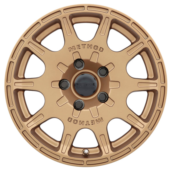 Method MR502 VT-SPEC 2 15x7 +15mm Offset 5x100 56.1mm CB Method Bronze Wheel - MR50257051915SC by Method Wheels - front view