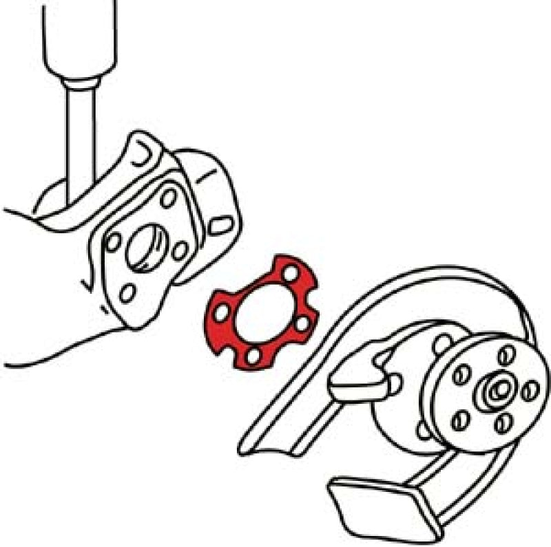 SPC Performance 99-05 VW Golf/Jetta/00-06 Audi TT Nylon Toe Shim (0.13deg.) - 71520