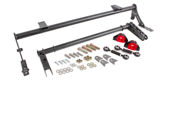 BMR 05-14 S197 Mustang Rear Bolt-On Hollow 35mm Xtreme Anti-Roll Bar Kit (Poly) - Black Hammertone - XSB005H for 2005-2014 Fo