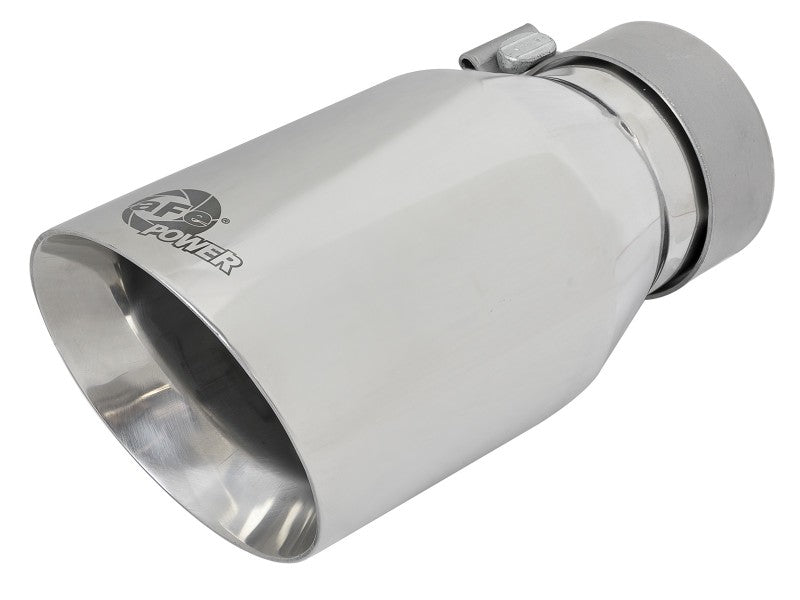 aFe Rebel Series 3in 409 SS Cat-Back Exhaust w/ Polish Tips 17-20 Ford F-250 V8 6.2L - 49-43117-P