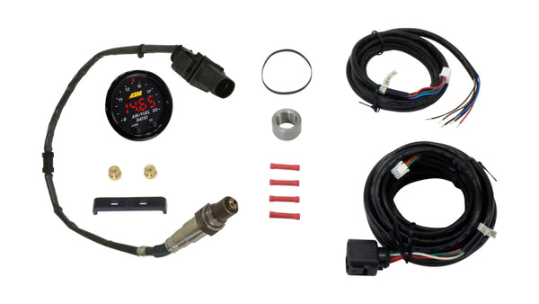 AEM X-Series Wideband UEGO AFR Sensor Controller Gauge - 30-0300 by AEM - front view