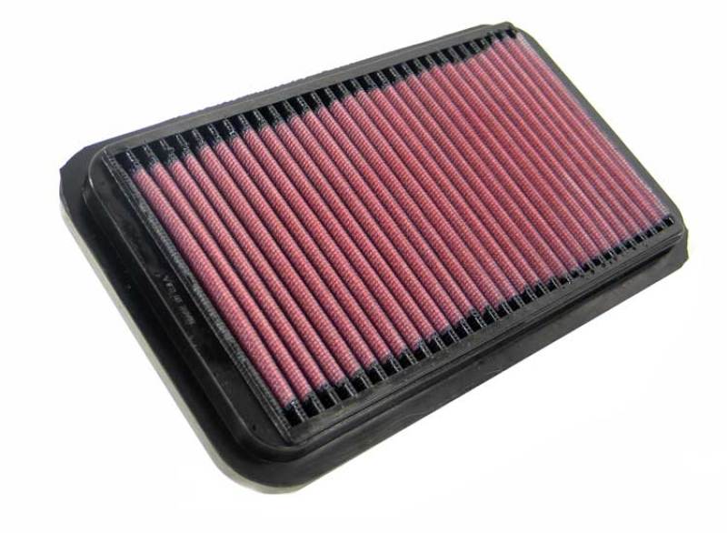 K&N 98-10 Suzuki Wagon R Plus/Alto IV/Swift III Replacement Air Filter - 33-2826 by K&N Engineering - front view
