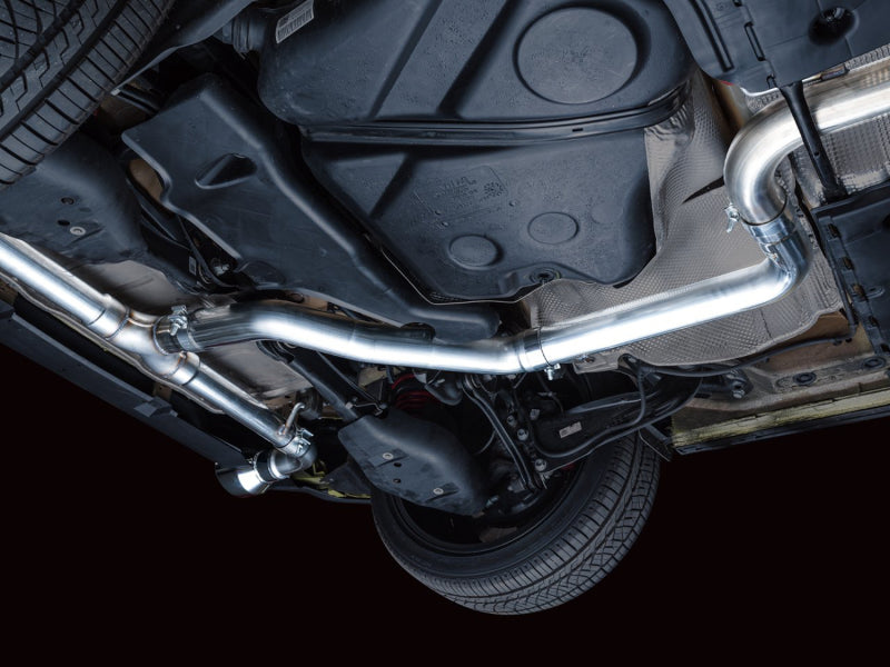 AWE 2022 VW GTI MK8  Track Edition Exhaust - Chrome Silver Tips - 3020-32658