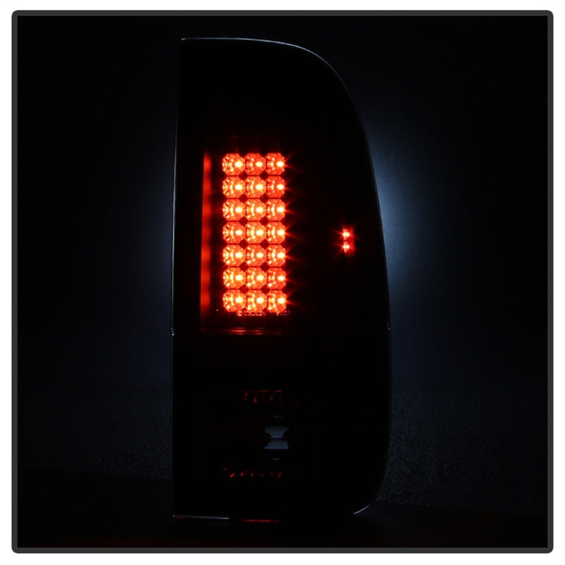 Spyder Ford Super Duty 08-15 LED Tail Lights Black ALT-YD-FS07-LED-BK - 5003898