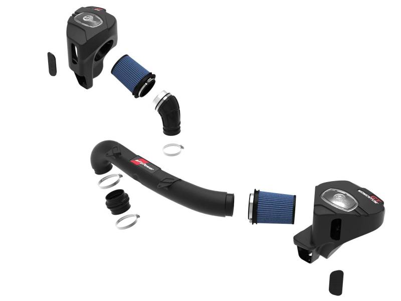 aFe 21-22 BMW M2/M3/M4 (G80/82/83/87) L6-3.0L (tt) S58 Momentum GT Cold Air Intake System w/ Pro 5R Filters - 50-70083R