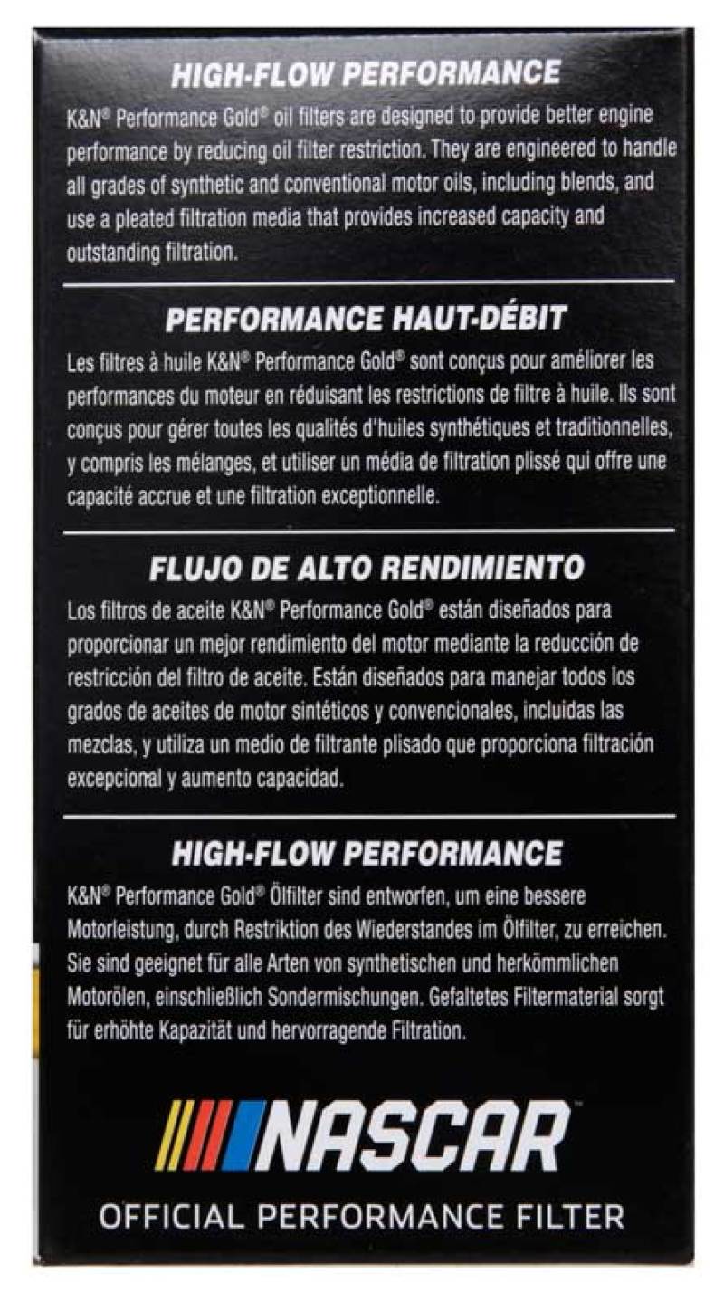 K&amp;N 2018 Audi RS3 2.5L Cartridge Oil Filter - HP-7010
