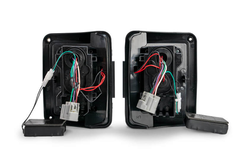 DV8 Offroad 07-18 Jeep Wrangler JK Octagon LED Tail Light - TLJK-02