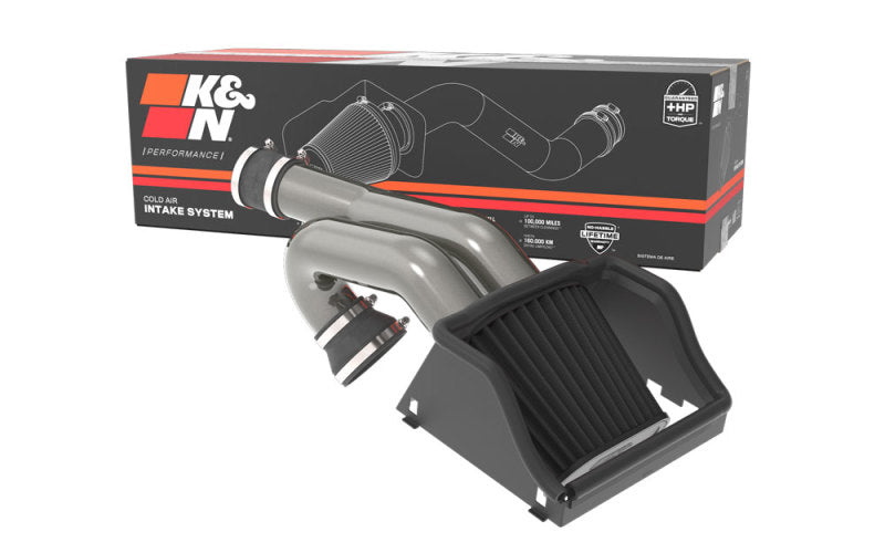 K&amp;N 15-23 Ford F-150 (Incl. Raptor) 2.7L/3.5L V6 Performance Air Intake System - 30-2617KC
