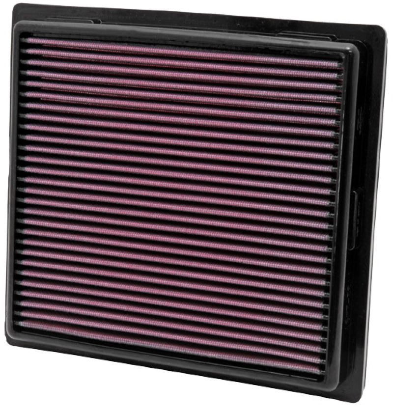 K&N 11 Jeep Grand Cherokee / 11 Dodge Durango Replacement Panel Air Filter - 33-2457 for 2011-2026 Dodge Durango - front view