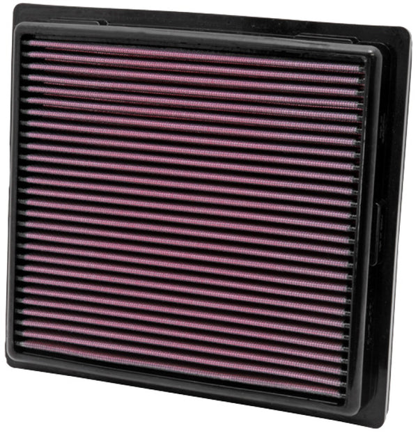 K&N 11 Jeep Grand Cherokee / 11 Dodge Durango Replacement Panel Air Filter - 33-2457 for 2011-2026 Dodge Durango - front view