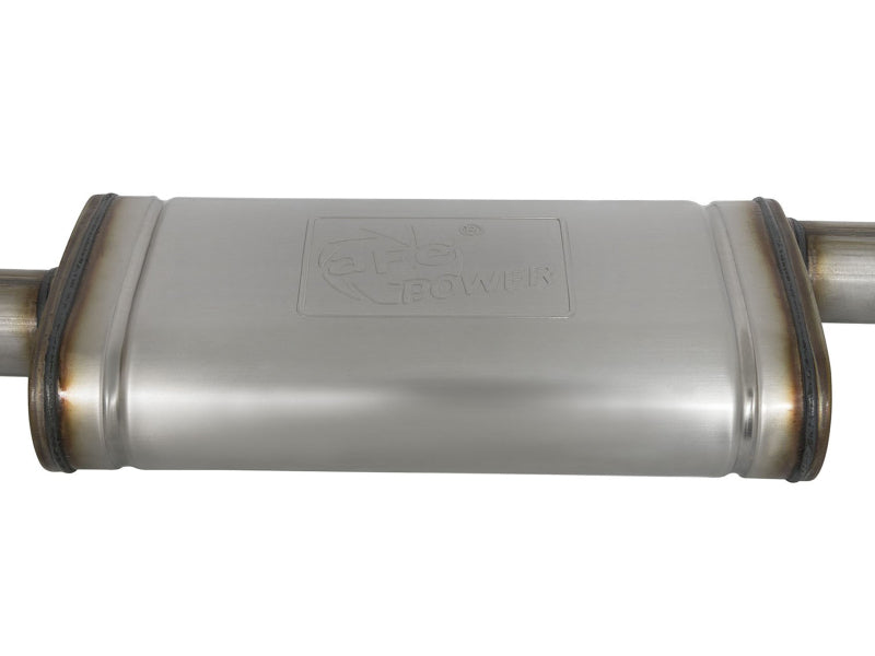 aFe ROCK BASHER 2.5in 409 SS Cat-Back Exhaust - 99-04 Toyota Tacoma L4-2.4L / V6-3.4L - 49-46049