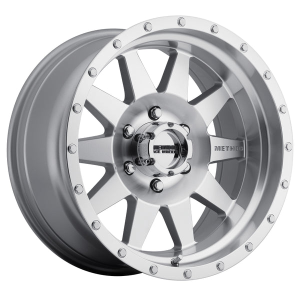 Method MR301 The Standard 17x9 -12mm Offset 6x5.5 108mm CB Machined/Clear Coat Wheel - MR30179060312N by Method Wheels - fron