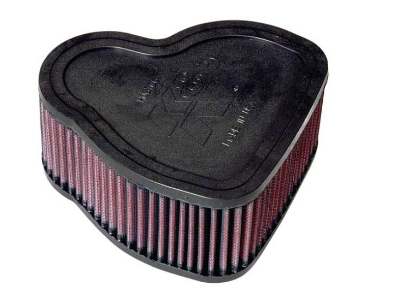 K&N 02-08 Honda VTX1800 Replacement Air Filter - HA-1802 for 2002-2008 Honda VTX1800C - front view