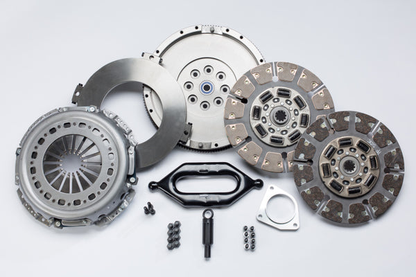 South Bend Clutch 89-93 Dodge Cummins 5.9L w/ Getrag Trans Street Dual Disc Clutch Kit - SDD3250-5G for 1989-1993 Dodge D250 