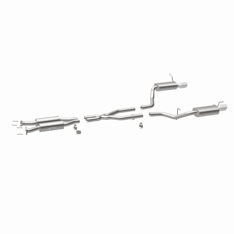 MagnaFlow 11-12 Dodge Durango V8 5.7L Dual Split Rear Exit Stainless Cat Back Performance Exhaust - 15068
