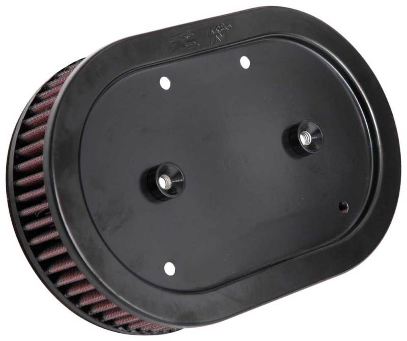 K&N 88-12 Harley Davidson Sportster Screamin Eagle Element Replacement Air Filter - HD-0900 by K&N Engineering - front view