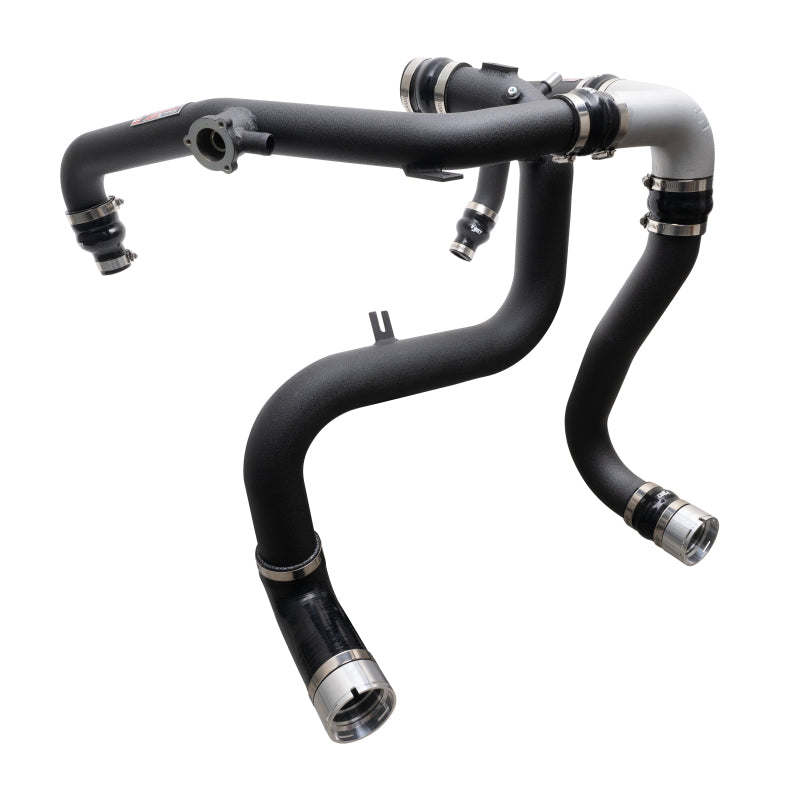 Injen 21-25 Ford Bronco 2.7L V6 (TT) EcoBoost SES Intercooler Pipes - Wrinkle Black - SES9301ICPWB