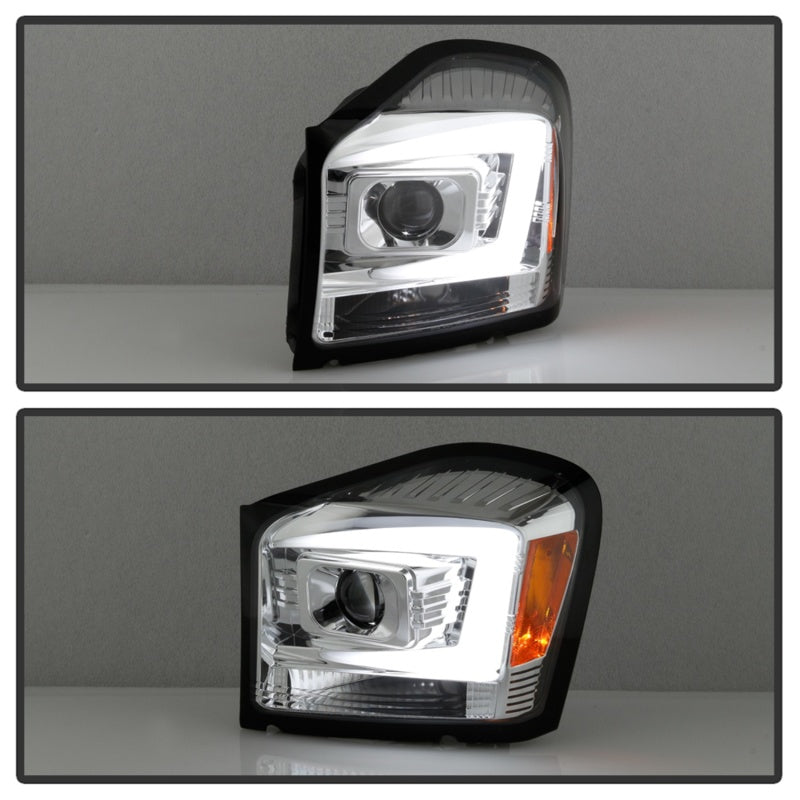 Spyder 04-06 Dodge Durango Projector Headlights - Chrome PRO-YD-DDU04-LB-C - 5086594