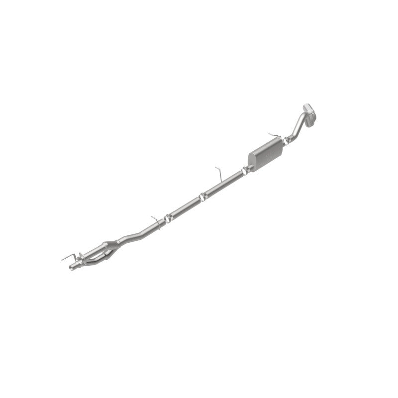 MagnaFlow Sys C/B 11-15 Ford Super Duty F250 6.2L EC CC, SS 3.5in Single Rear Pass Side Ext 5in Tip - 19174