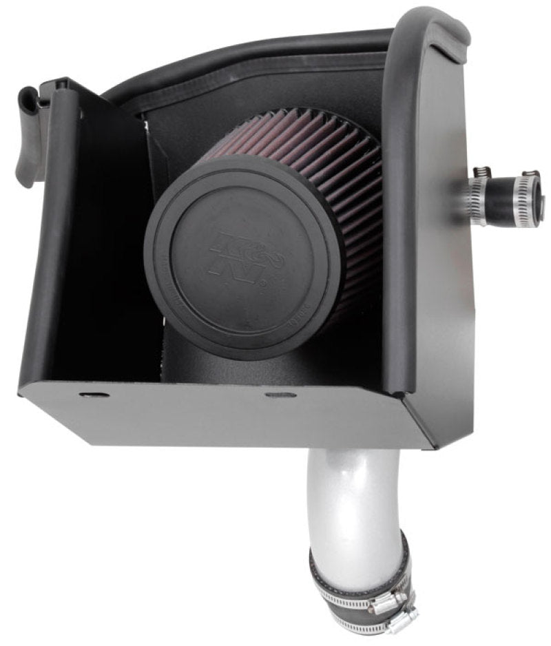K&N 69 Series Typhoon Performance 13 Chrysler/Dodge 200/Avenger 2.4L Silver Cold Air Intake Kit - 69-2549TS