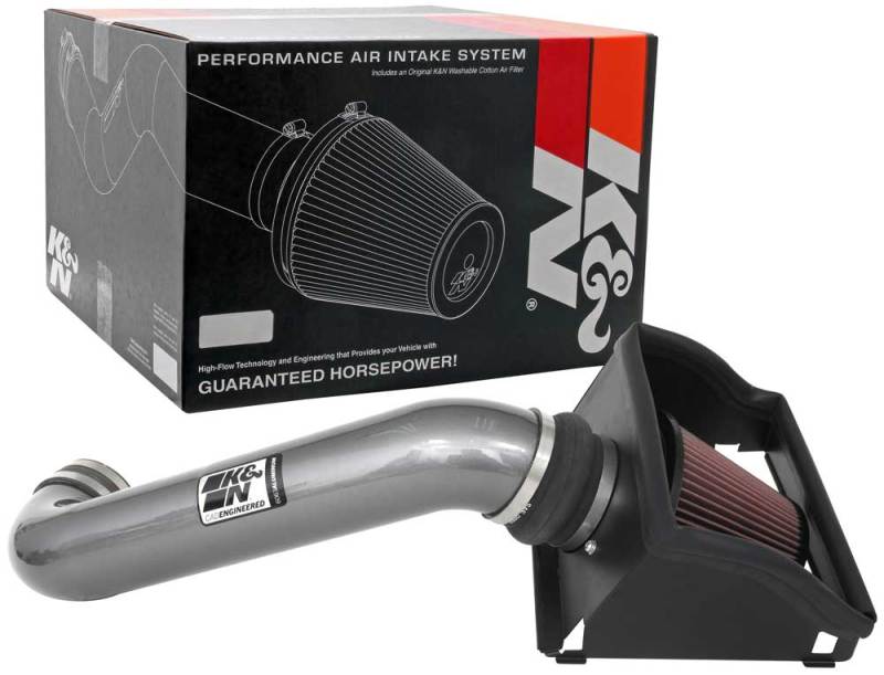 K&N 2021+ Ford F-150 V8-5.0L F/I High Flow Performance Intake Kit - 77-2616KC