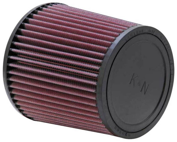K&N Universal Rubber Filter 4 1/2 inch FLG / 5 7/8 inch Base / 5 inch Top / 6 inch Height - RU-3480 by K&N Engineering - fron