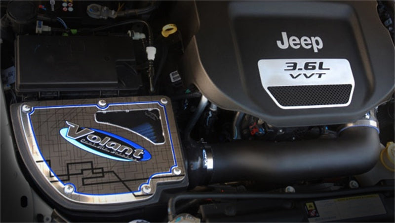 Volant 12-13 Jeep Wrangler 3.6L V6 Pro5 Closed Box Air Intake System - 17636