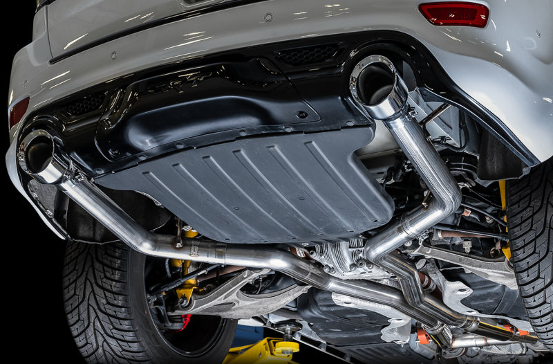 AWE Tuning 2020 Jeep Grand Cherokee SRT Track Edition Exhaust - Chrome Silver Tips - 3020-32061