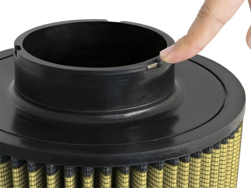 aFe MagnumFLOW Air Filters UCO PG7 A/F PG7 4F x 8-1/2B x 8-1/2T x 11H - 72-90058