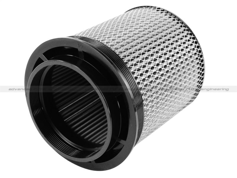 aFe MagnumFLOW Air Filter Pro DRY S 6in Flange x 8 1/8in Base/Top (INV) x 9in H - 21-91059