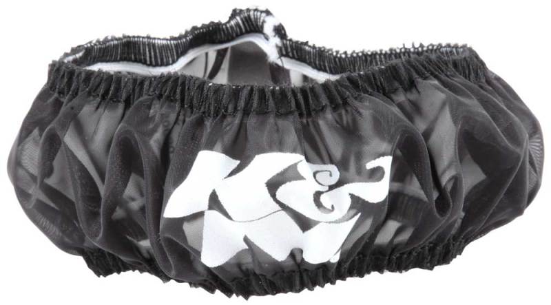 K&N Drycharger Air Filter Wrap HD-0800 Black - HD-0800DK for 2007-2016 Harley-Davidson FXDB Street Bob - front view