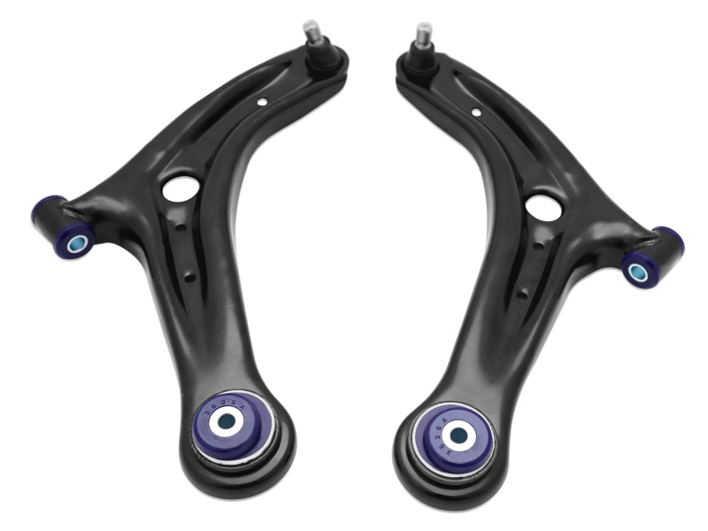 Superpro 13-19 Ford Fiesta Complete Front Lower Control Arm Kit (Caster Increase) - TRC1048