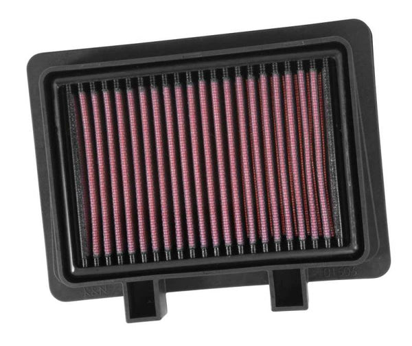 K&N 14-15 Suzuki DL1000 V-Strom Replacement Air Filter - SU-1014 for 2014-2016 Suzuki DL1000 V-Strom ABS - front view